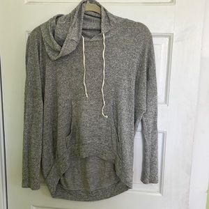 Caution To The Wind Grey Sweatshirt - Size Medium